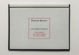 Koster, Patrick Consumed In Image: The Great Tactile Phase Of Discovery 12 Din A4 colour copies of photographs of details of cars in a presentation display book, numbered/50, signed, (Amsterdam) 1999
