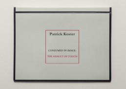 Consumed In Image The Assault Of Touch 12 Din A4 colour copies of photographs of details of cars in a presentation display book numbered signed Amsterdam 1999 by contemporary visual artist Patrick Koster