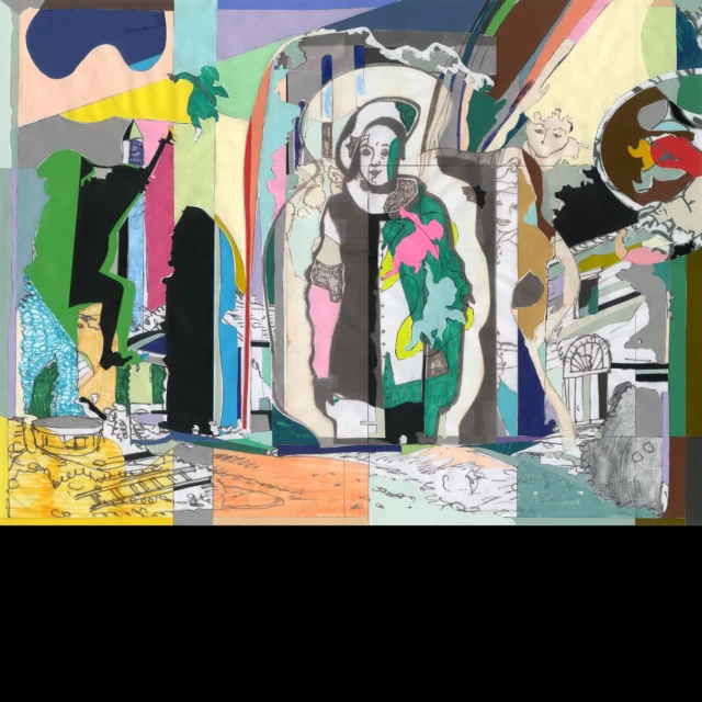 𒈙
Pierrot assistant à une Fête Galante, from the La Fête Galante series, number 11, 2025, anolog and hand-cut collage, paper, color pencil, felt-tip pen, print on paper,
h 41,3 x w 55,4 cm ( h 15.3 x w 21.8 inch )
☆
/
⋋| ◉ ͟ʖ ◉ |⋌
\
✿
Analog collage
☆
☆
ピエロ
☆
☆
#collage #hello #culture #artist #clown #bowie #icon #sad #sunset #visual #arts #analog #character #france #park #color #draw #paper #glue #guitar #baroque #nature #course #every #myth #media #scenery #scene #pop #party
